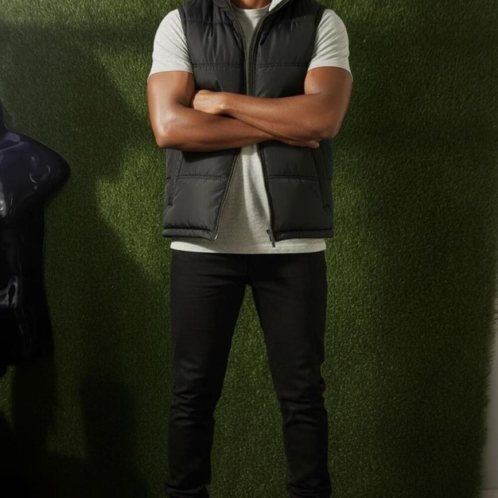 Weatherproof Men's Black Gilet